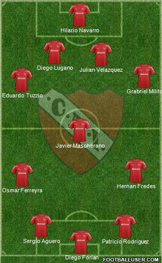 Independiente Formation 2011