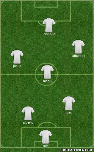 Pro Evolution Soccer Team Formation 2011