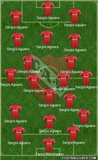 Independiente Formation 2011