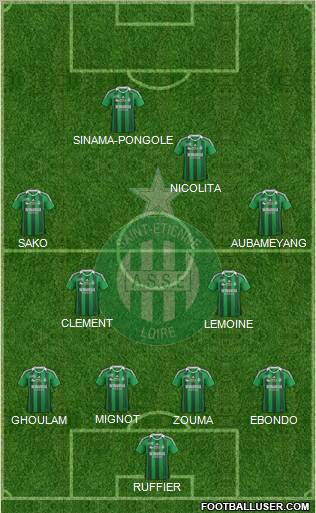 A.S. Saint-Etienne Formation 2011