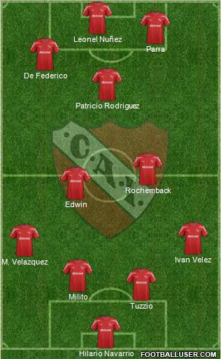 Independiente Formation 2011