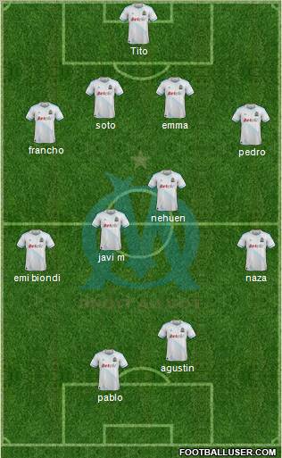 Olympique de Marseille Formation 2011