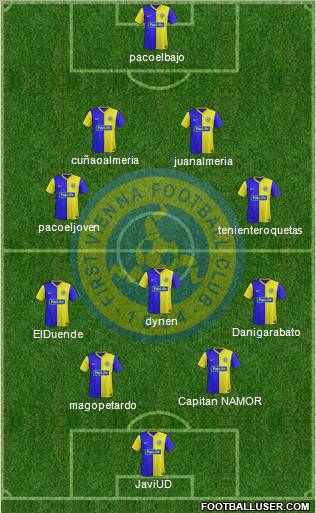 First Vienna FC 1894 Formation 2011