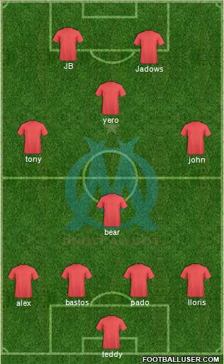 Olympique de Marseille Formation 2011