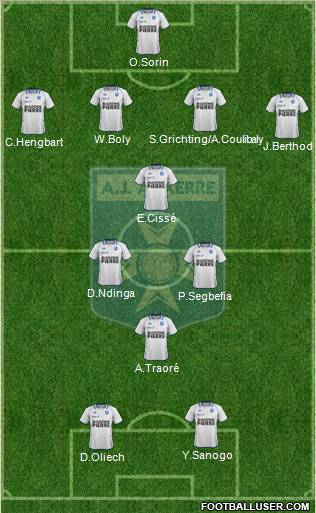 A.J. Auxerre Formation 2011