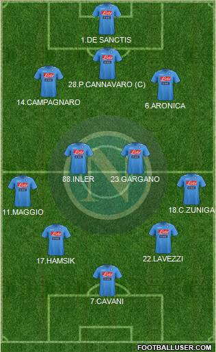 Napoli Formation 2011