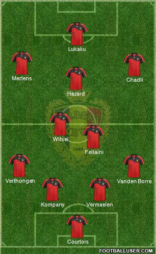 Belgium Formation 2011