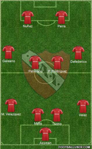 Independiente Formation 2011