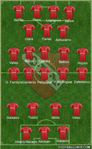 Independiente Formation 2011