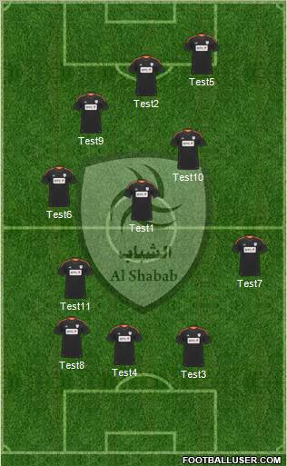 Al-Shabab (KSA) Formation 2011