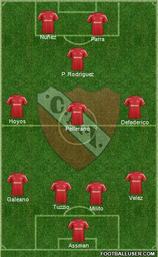 Independiente Formation 2011