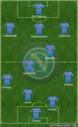 Napoli Formation 2011