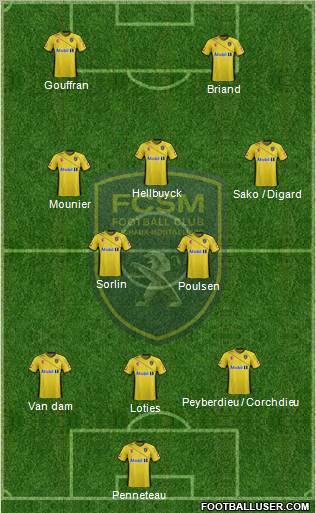 FC Sochaux-Montbéliard Formation 2011