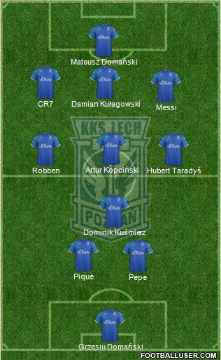 Lech Poznan Formation 2011