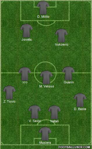 Pro Evolution Soccer Team Formation 2011