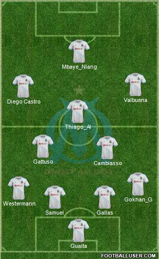 Olympique de Marseille Formation 2011