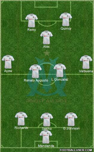 Olympique de Marseille Formation 2011