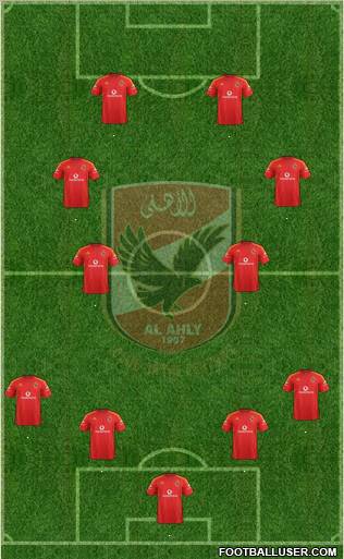 Al-Ahly Sporting Club Formation 2011