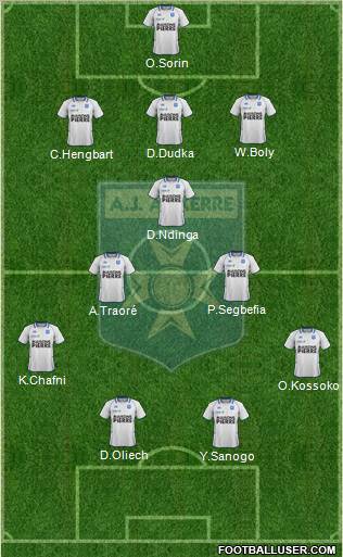 A.J. Auxerre Formation 2011