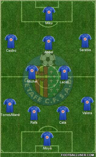 Getafe C.F., S.A.D. Formation 2011