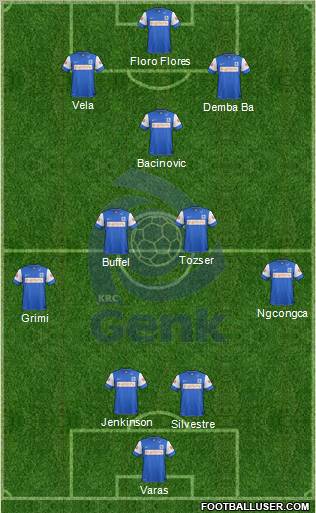 K Racing Club Genk Formation 2011