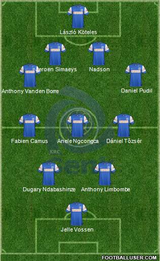 K Racing Club Genk Formation 2011