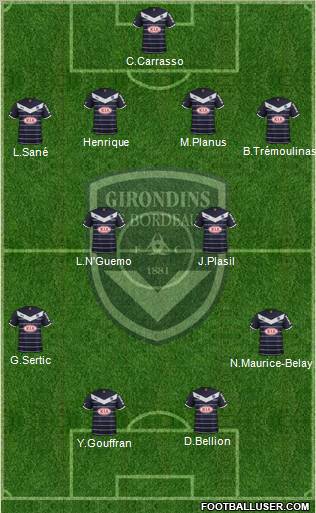 FC Girondins de Bordeaux Formation 2011