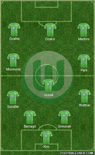 VfL Wolfsburg Formation 2011