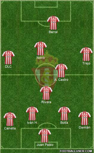 Real Sporting S.A.D. Formation 2011