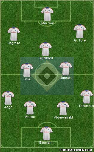 Hamburger SV Formation 2011