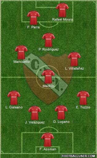 Independiente Formation 2011