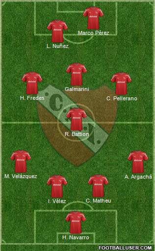 Independiente Formation 2011