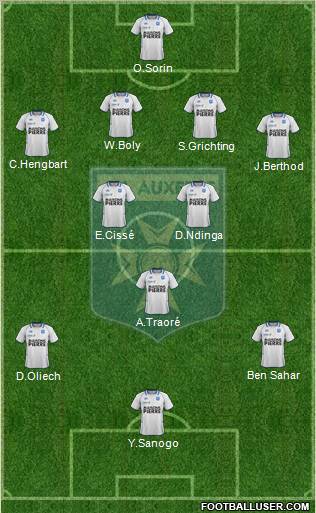 A.J. Auxerre Formation 2011