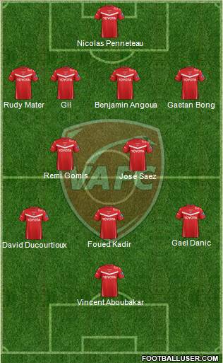 Valenciennes Football Club Formation 2011