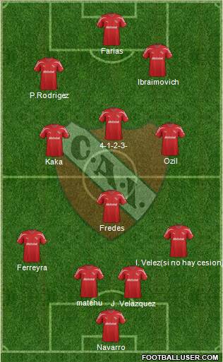 Independiente Formation 2011