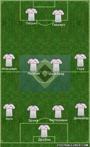 Hamburger SV Formation 2011