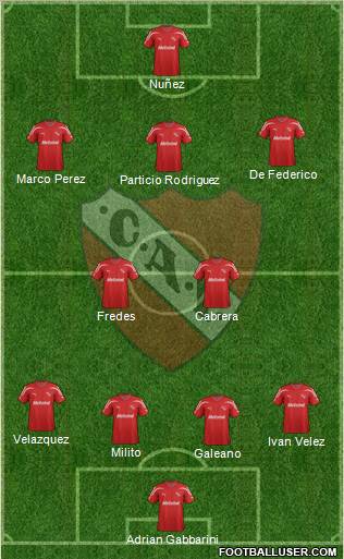 Independiente Formation 2011