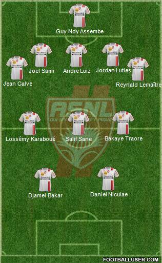 A.S. Nancy Lorraine Formation 2011