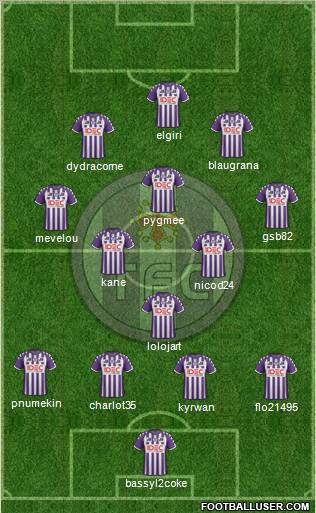 Toulouse Football Club Formation 2011