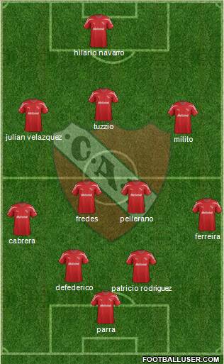 Independiente Formation 2011