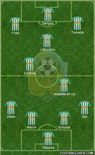 Lechia Gdansk Formation 2011