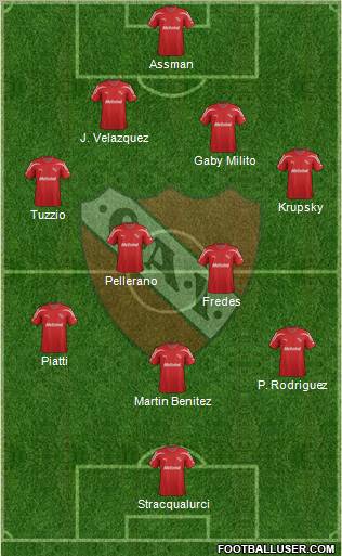 Independiente Formation 2011