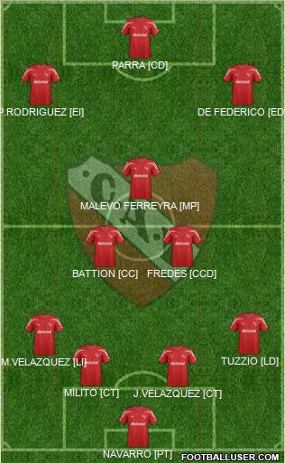 Independiente Formation 2011