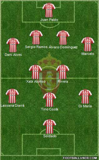 Real Sporting S.A.D. Formation 2011