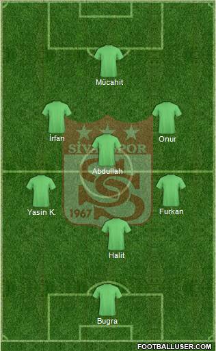 Sivasspor Formation 2011