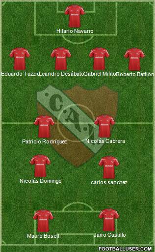 Independiente Formation 2011