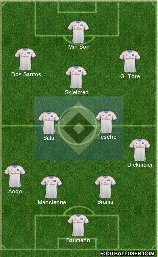 Hamburger SV Formation 2011