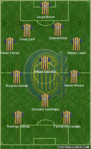 Rosario Central Formation 2011