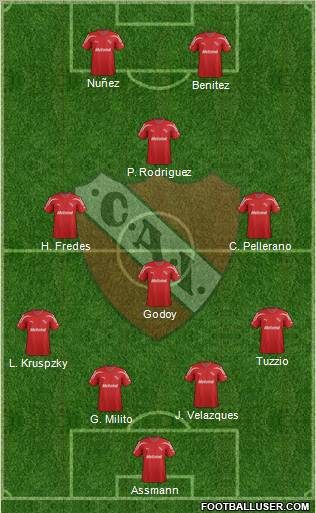 Independiente Formation 2011