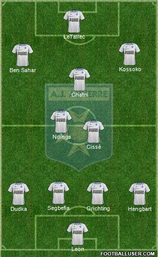 A.J. Auxerre Formation 2011